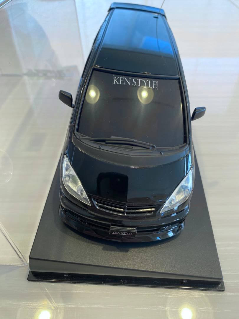 2台セット】アオシマ アルファード&エスティマ VIP 車高調 ラジコン