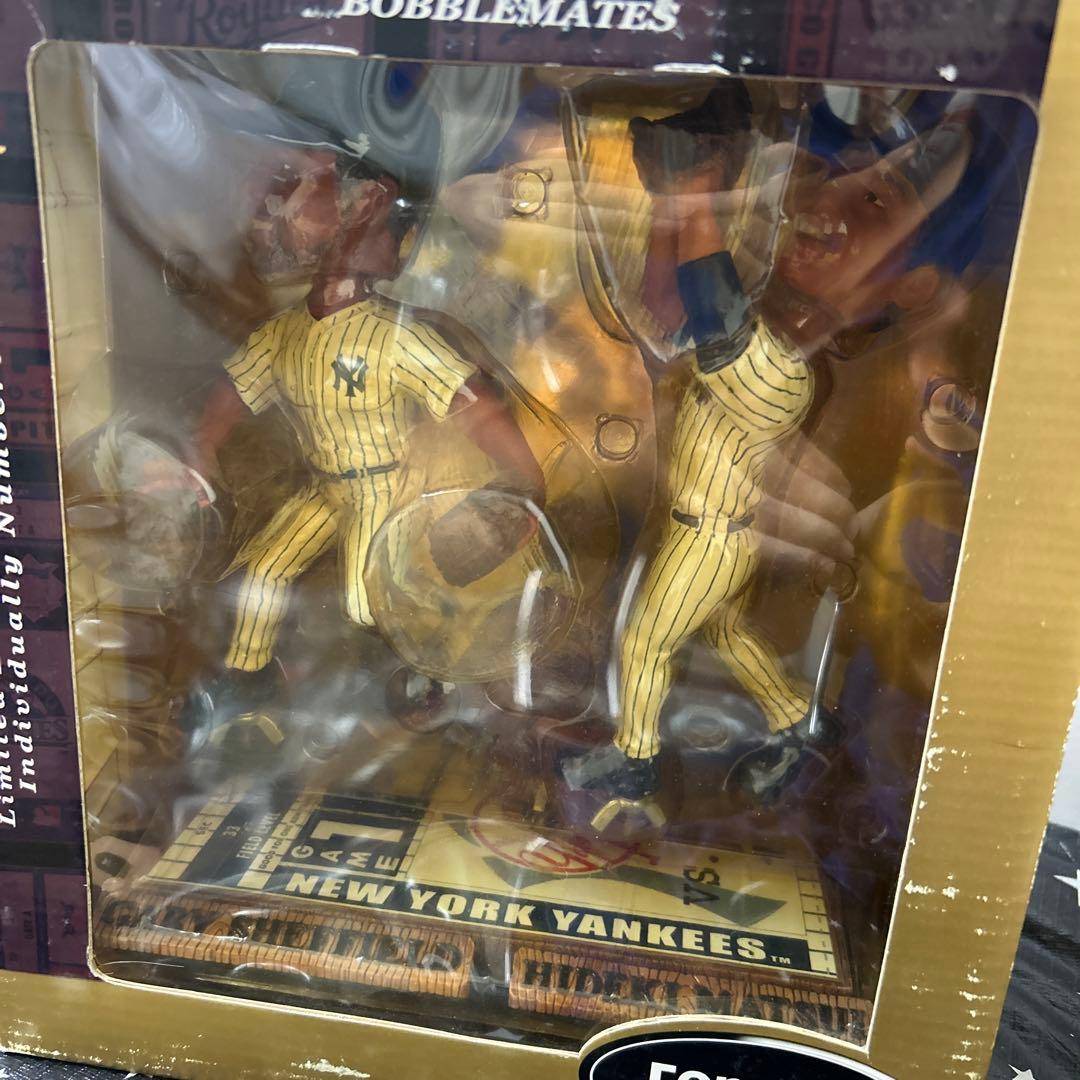 MLB Forever 松井秀喜/シェフィールド バブルヘッドフィギュア NY