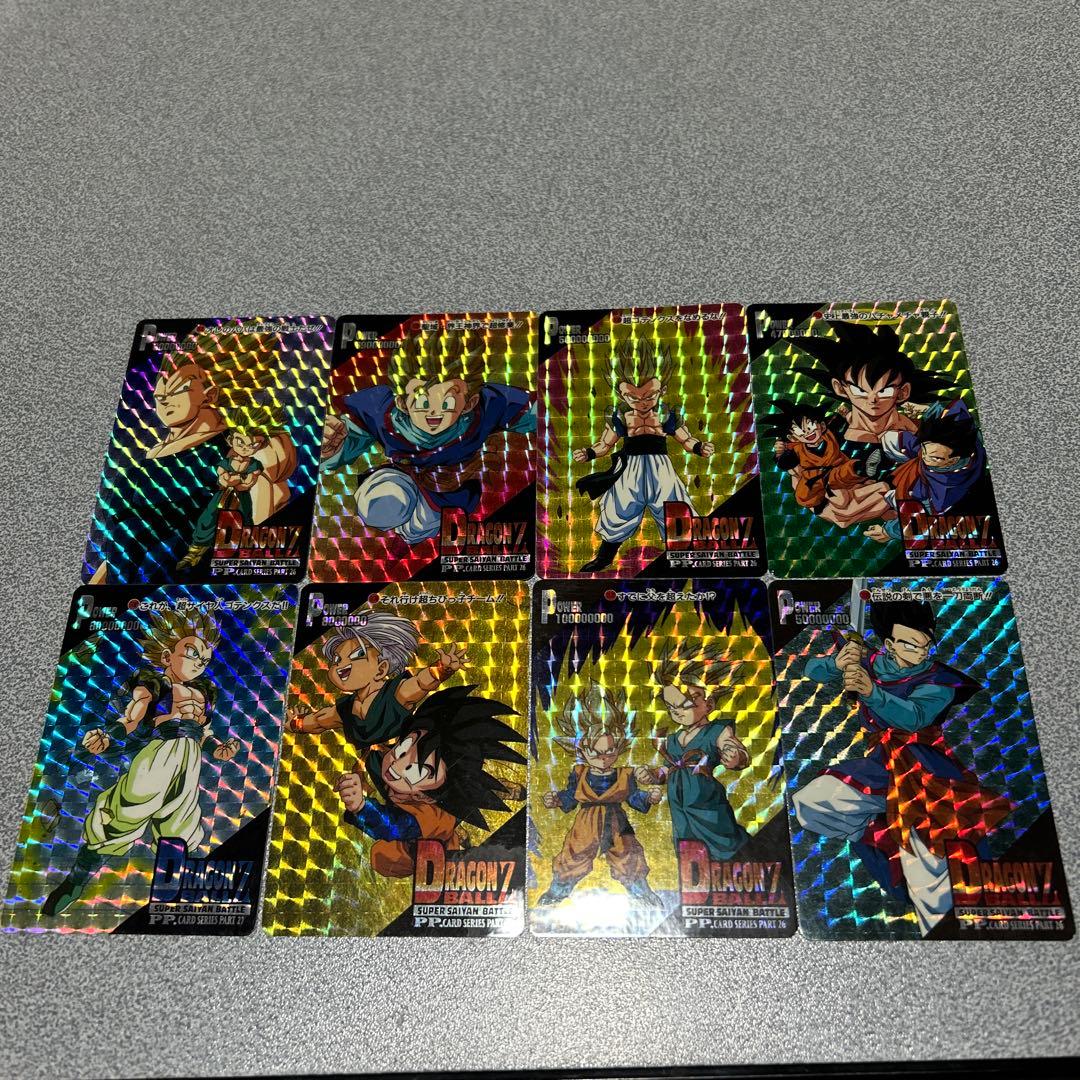 【極美品】ドラゴンボールZ PPカードセット　当時物1130 1133 1135