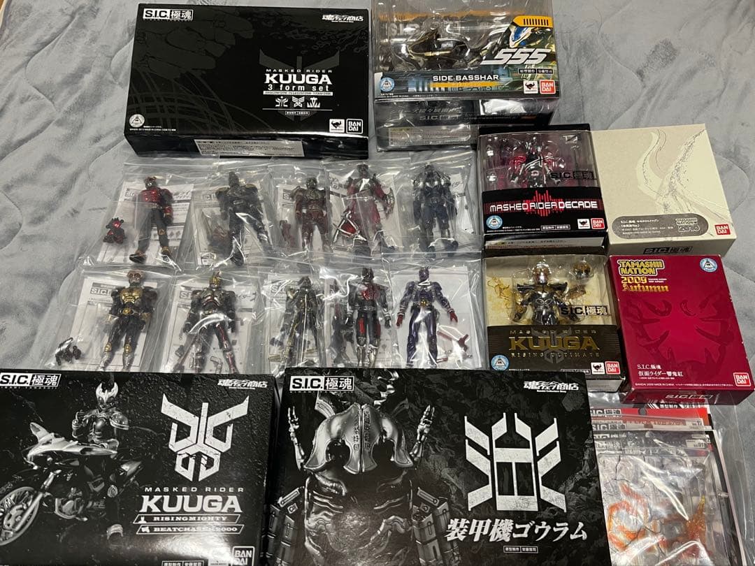 【開封品】SIC極魂 仮面ライダー 18点セット