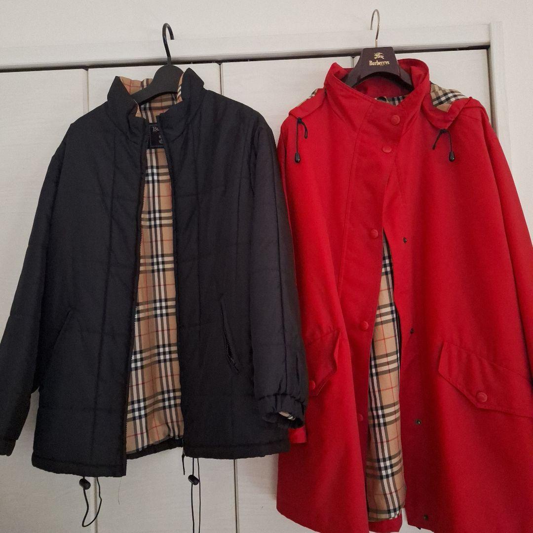 バーバリー　コートとダウン