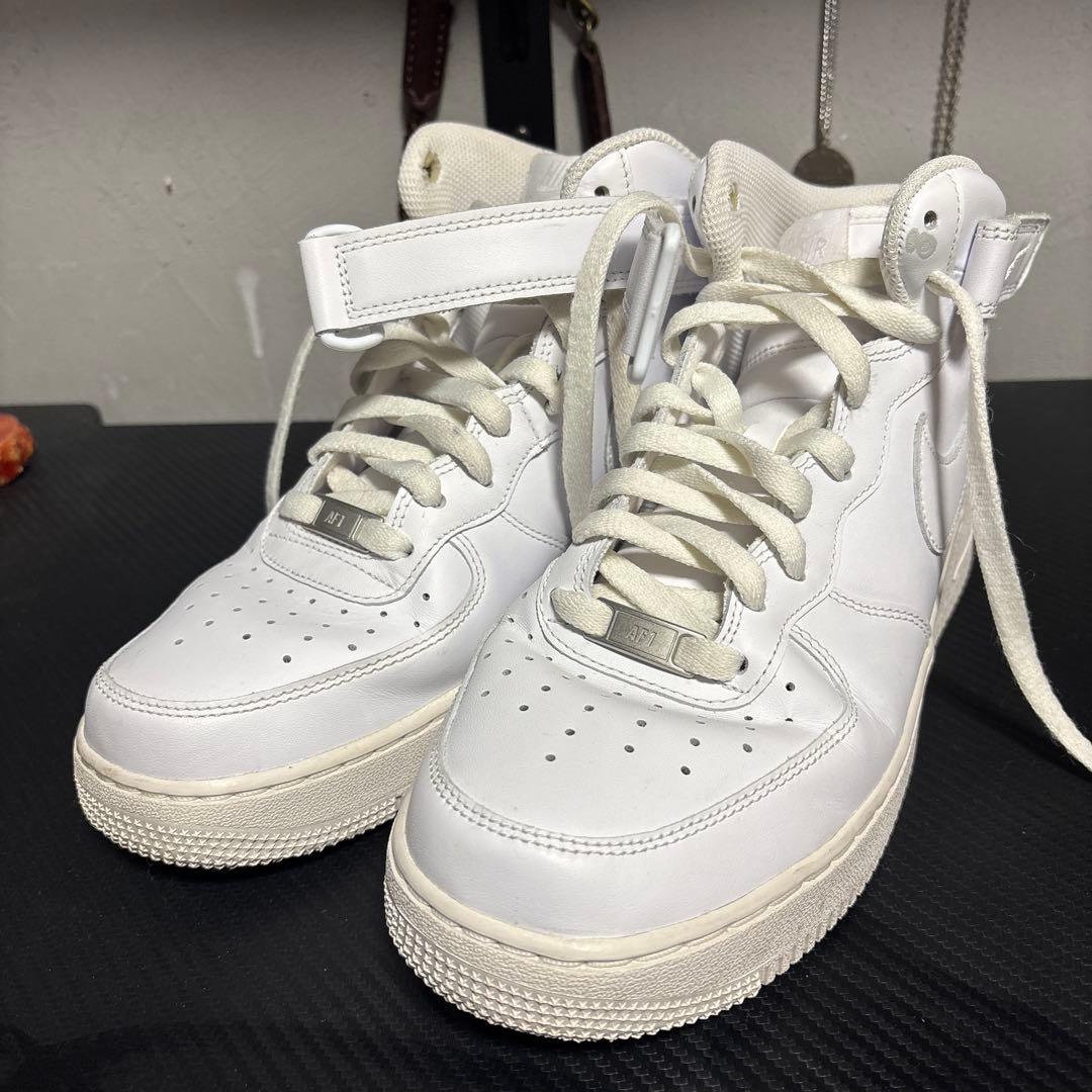 Nike Air force1 mid ホワイト
