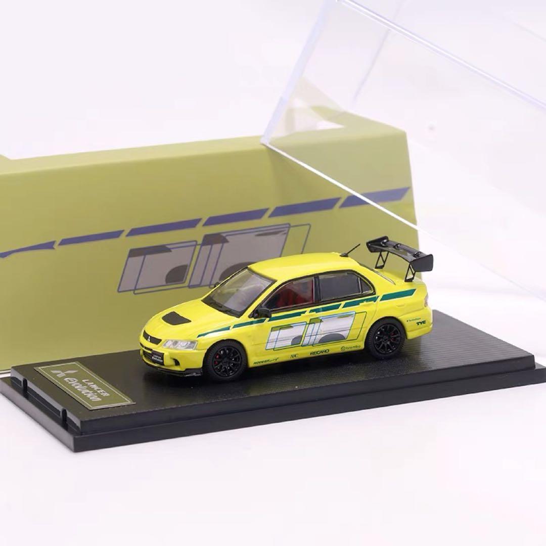 1/64 SpeedGT ランサーエヴォリューション ランエボ ワイスピ 黄色