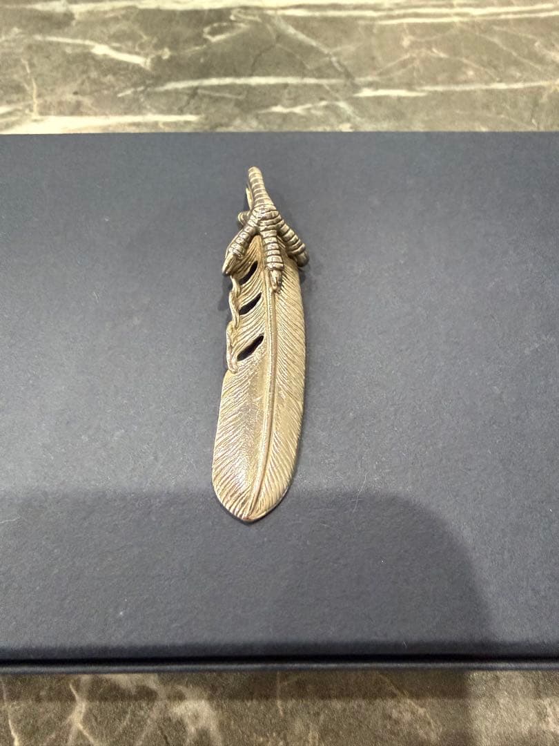 最終値下げ！tady&king タディアンドキング　銀爪　フェザー　特大