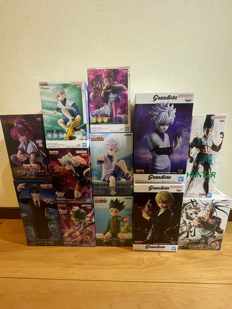 HUNTER×HUNTER プライズ フィギュア まとめ ゴンさん キルア 他 - メルカリ