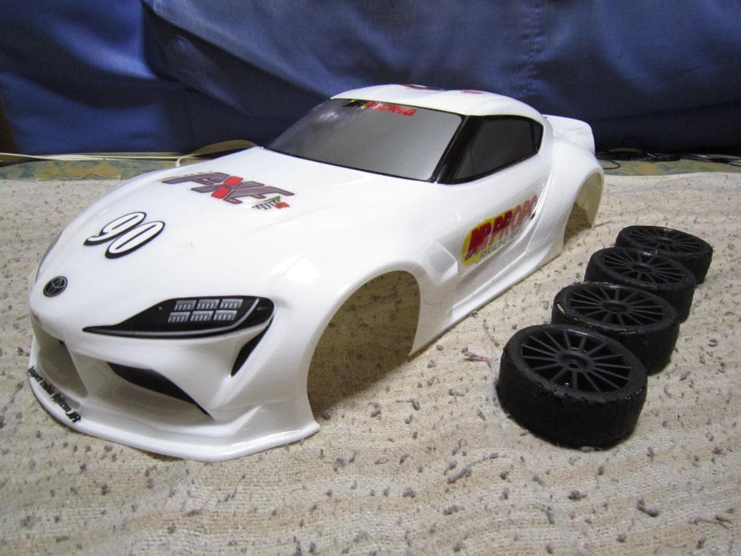 新品 1/10 A90 スープラ カスタムボディ TOYOTA SUPRA RC