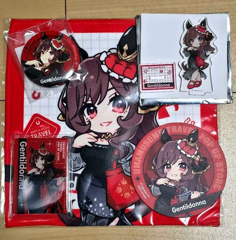 ウマ娘 ジェンティルドンナ 新千歳空港 5点セット トラベルポップ