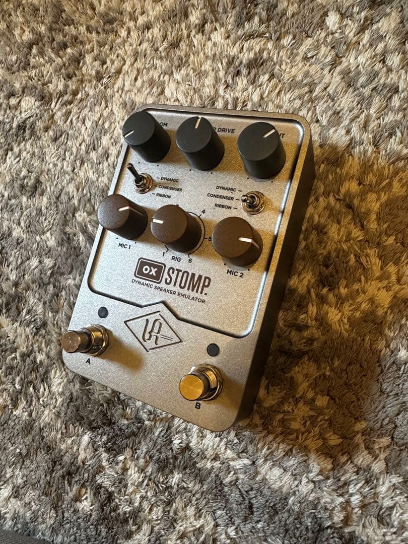 OX STOM UAFX キャビシュミレーター　universal audio