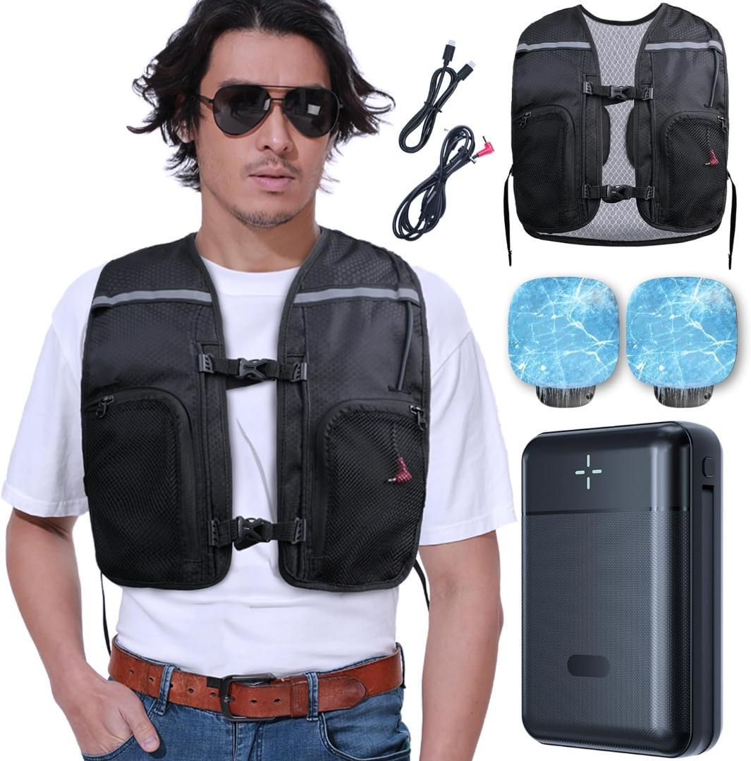 [空調水冷服] ペルチェ ベスト 2025最新型のペルチェ素子技術搭載