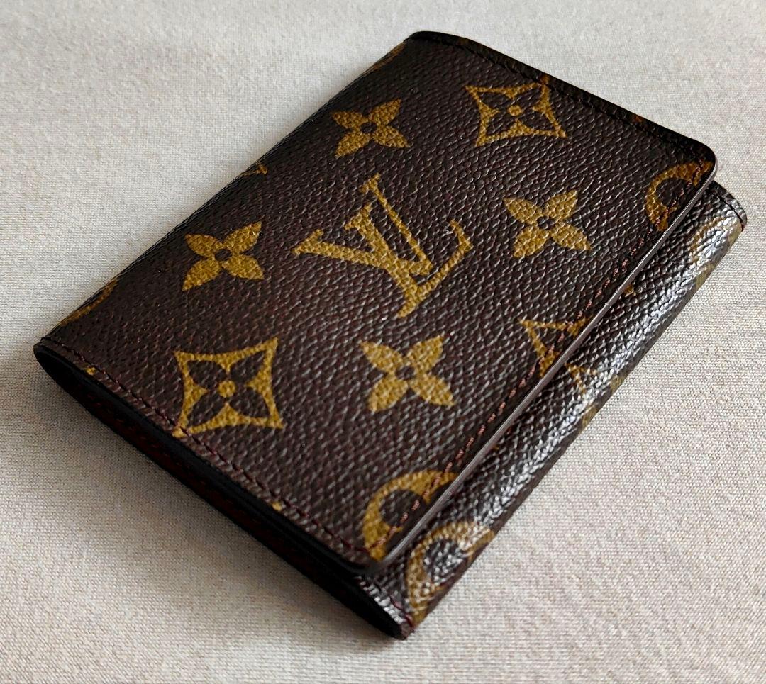LOUISVUITTON★ルイヴィトン モノグラム★カードケース★名刺入★程度良 正規紙袋無料】ルイヴィトン カードケース 名刺入れ パスケース 大容量