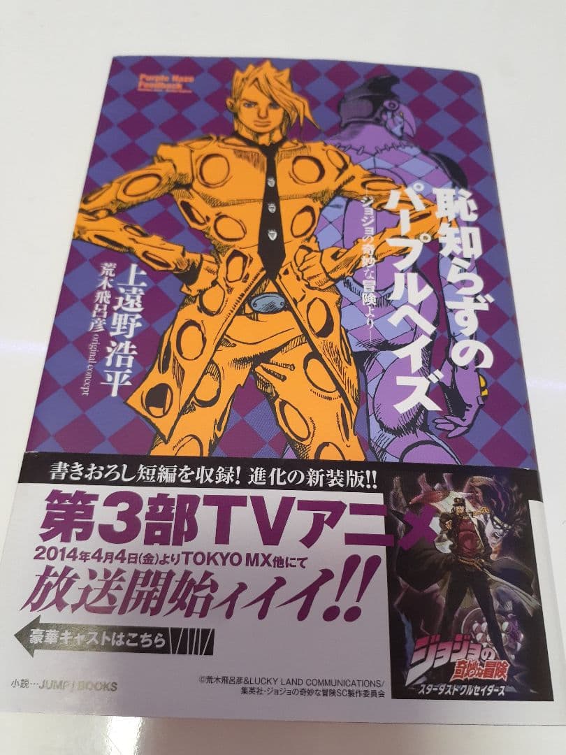 小説 恥知らずのパープルヘイズ ジョジョの奇妙な冒険より - メルカリ