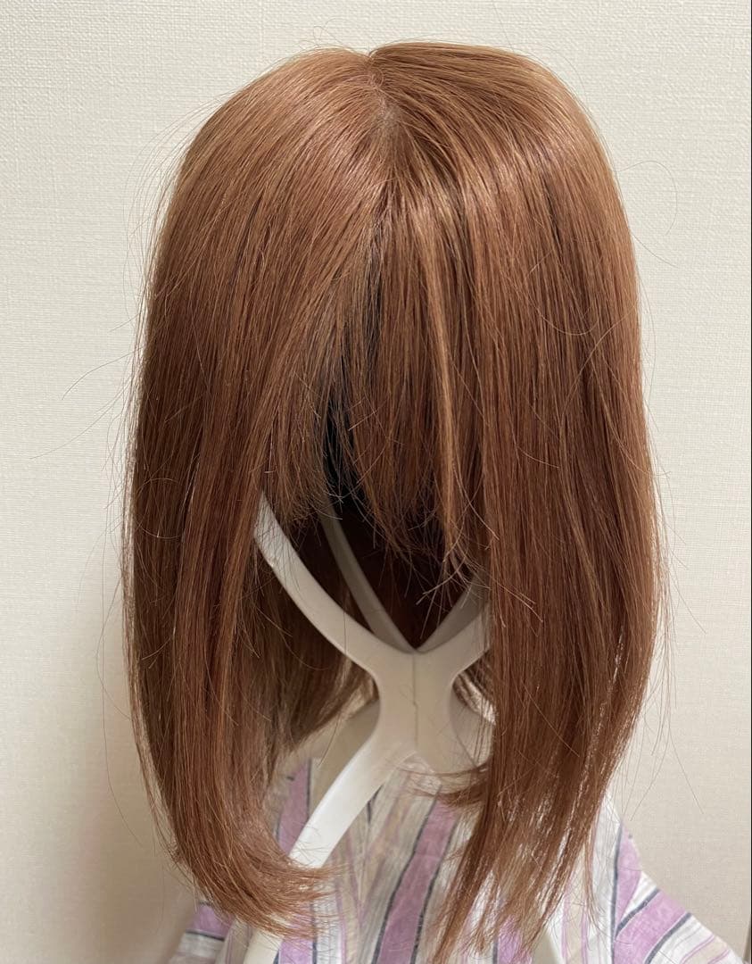 専用！百合子ウィッグ　ベージュミルクティー　人毛100% フルウィッグ