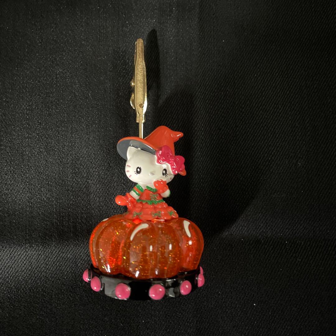 USJ限定　キティ　ハロウィン　メモスタンド