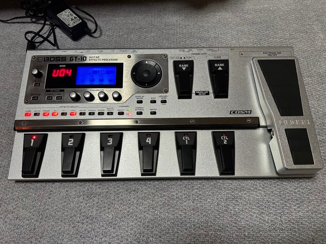 BOSS GT-10 マルチエフェクター　中古　美品