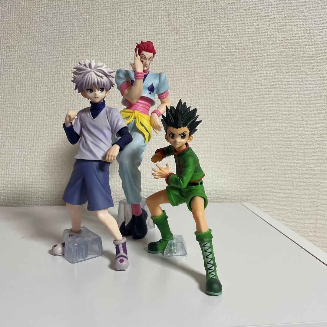 ハンターハンター一番くじ キルア・ヒソカ・ゴン フィギュア 3体セット