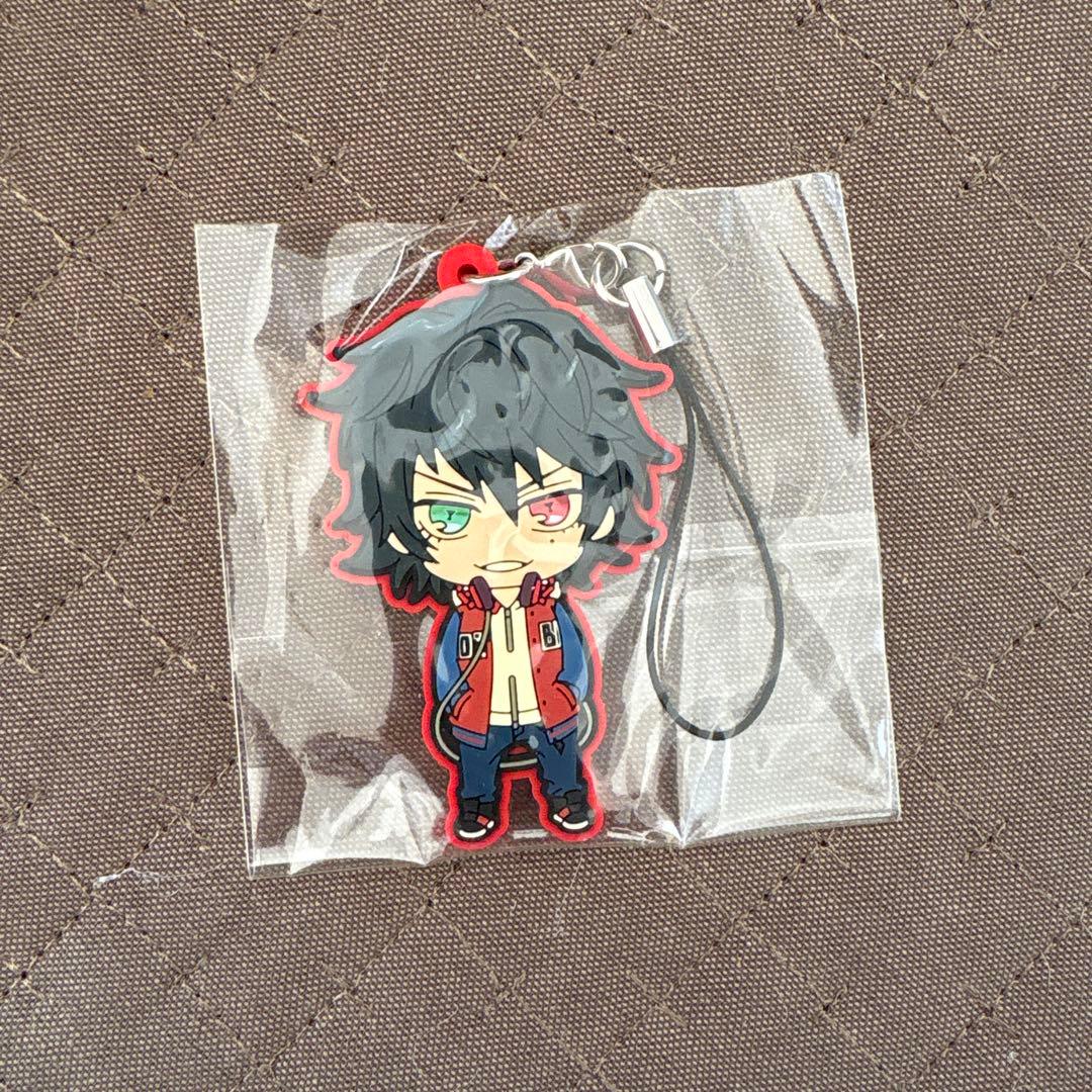 ヒプノシスマイク ラバーチャーム 缶バッジ 山田一郎 山田二郎 飴村