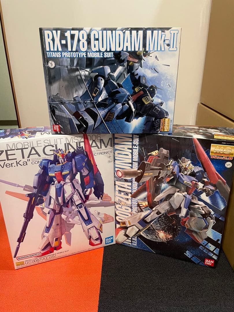 ガンプラMG Zガンダムvar2.0 ガンダムMk-II・ＨＤＭセット