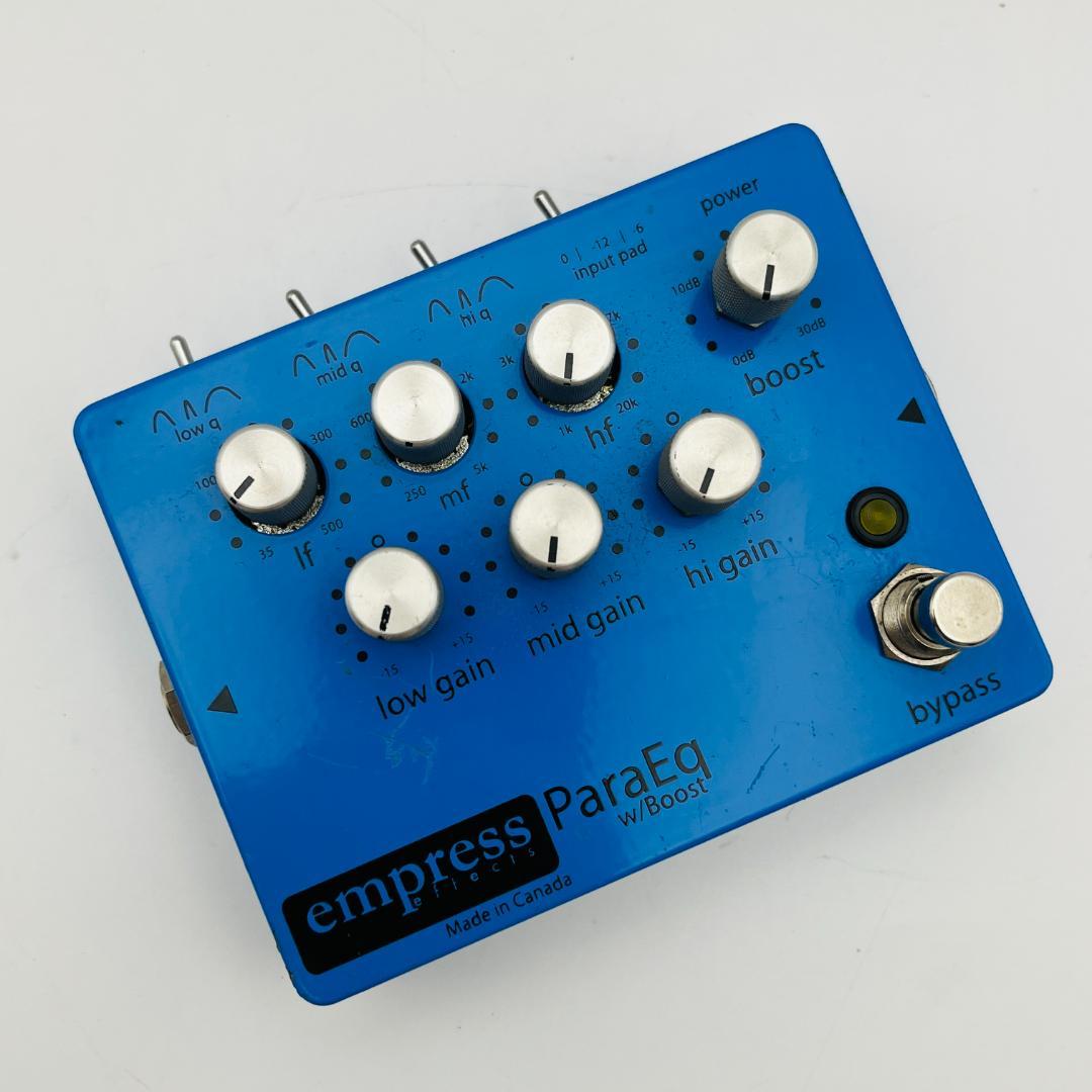 Empress ParaEq w/Boost ギターエフェクター ParaEq – Empress Effects Inc.