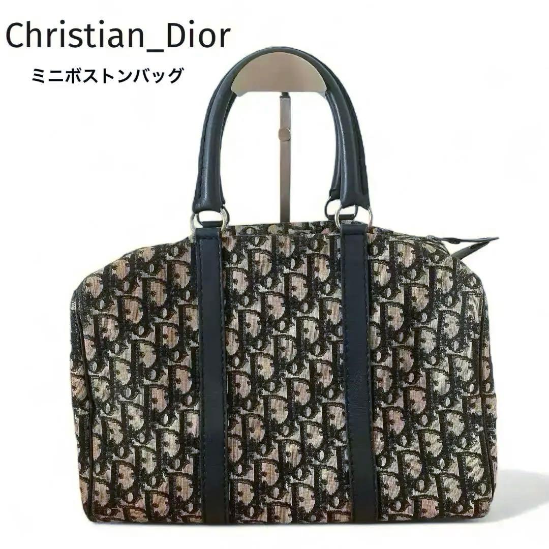 ✨Christian_Diorクリスチャンディオールミニボストン バッグ✨