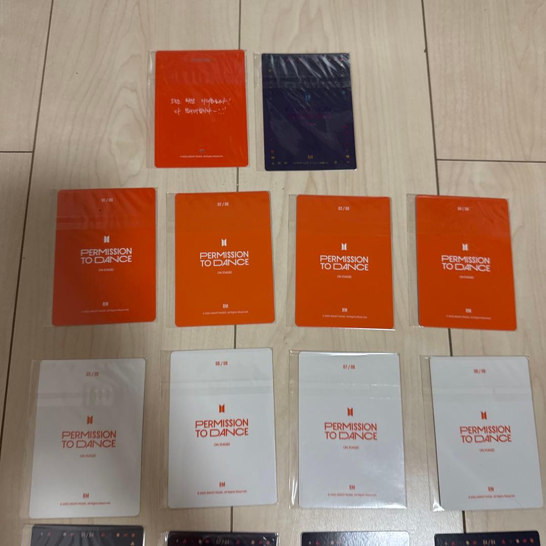 BTS PTD ナムジュン ミニフォトカード まとめ売り - メルカリ