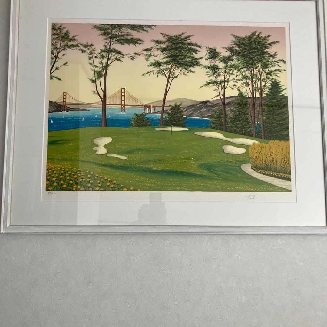 サンフランシスコゴールデンゴルフコース 版画
