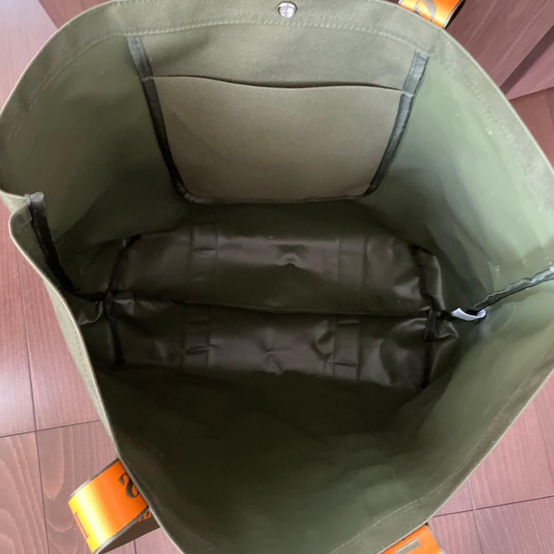 藤井風 グッズ ヘンレコード HEHN RECORDS トートバッグ カーキ - メルカリ