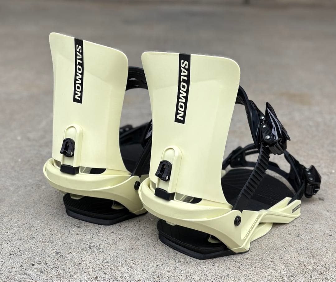 SALOMON サロモン★RHYTHMリズム スノーボード バインディング黄色S