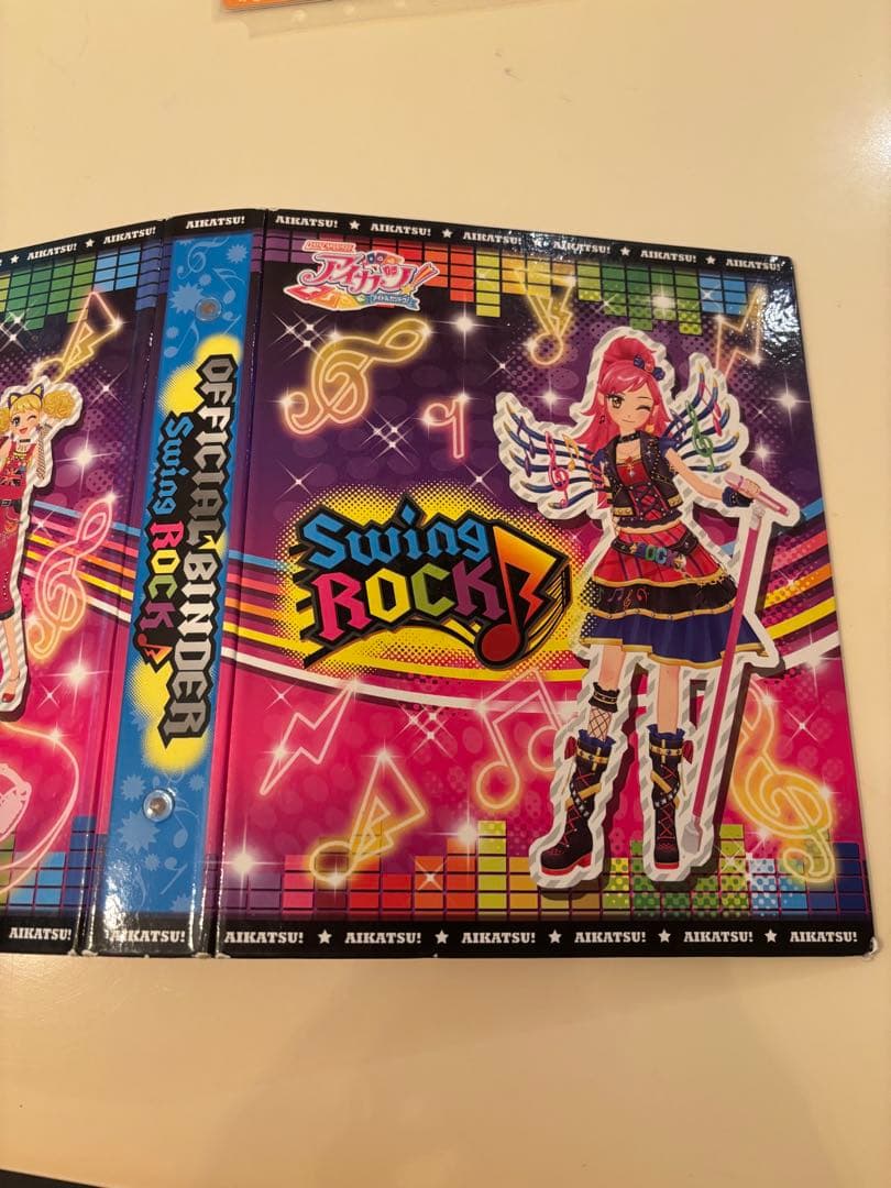 アイカツカード オフィシャルバインダー スイングロック 音城セイラ