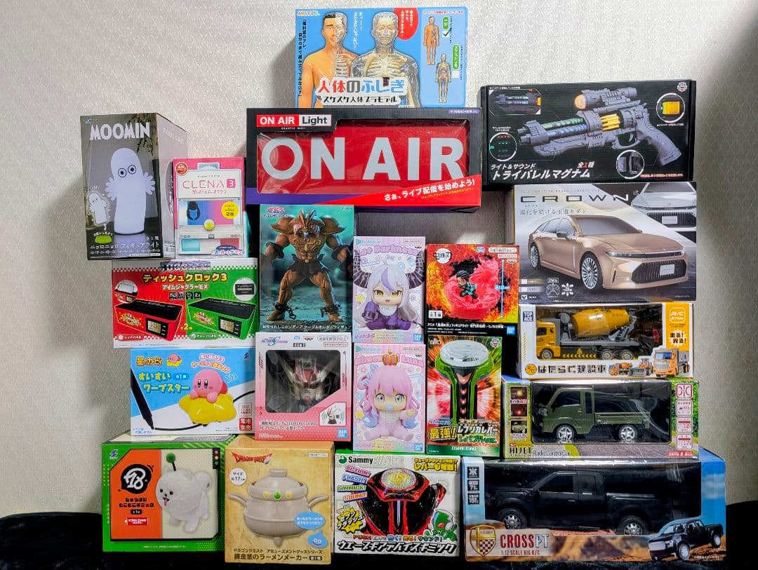 プライズ まとめ売り 20点 フィギュア ラジコン フィギュアライト レバブル チェンソーマン」より「レゼ」フィギュアや「呪術廻戦」「鬼滅の刃」の