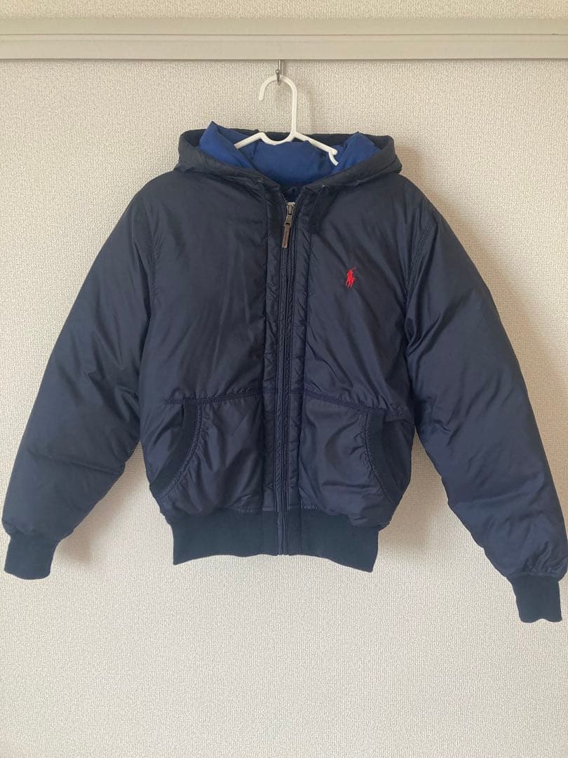 【値下げ】Polo by Ralph Lauren ネイビー ダウンジャケットS