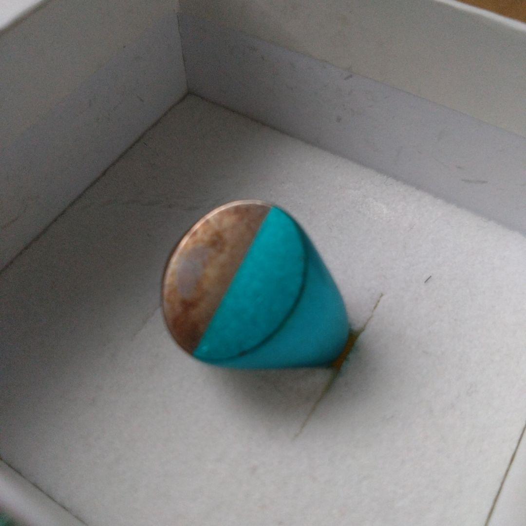 Maison Margiela ツートーン オーバル シグネットリング