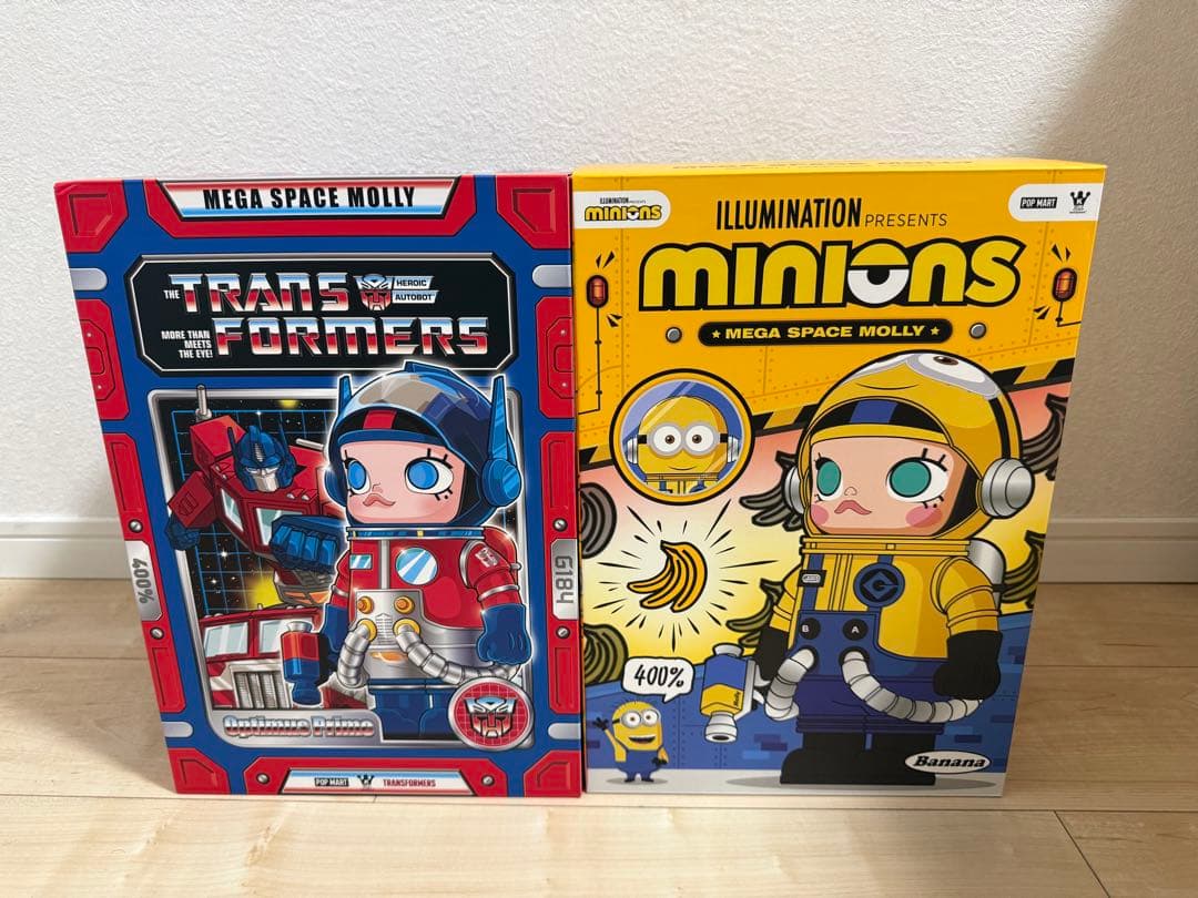 ま*ま様 MEGA SPACE MOLLY 400% 2体セット MEGA SPACE MOLLY 400% Rick and Morty - POP MART (Japan)