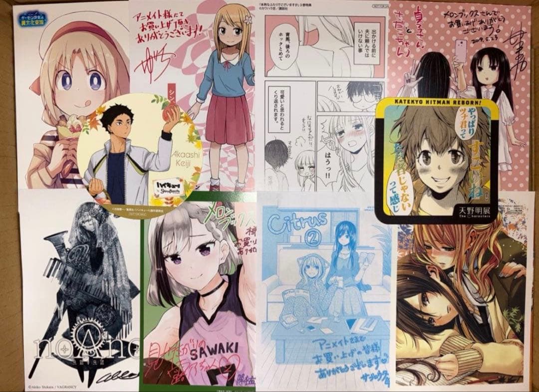 アニメグッズ ノンジャンル 紙類 薄物 8キロ以上 大量 まとめ売り