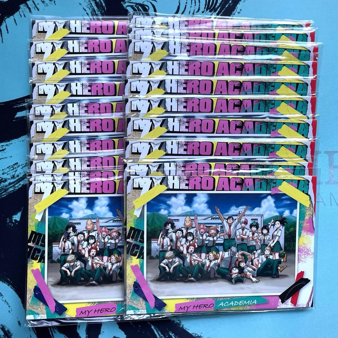 最強ジャンプ　ヒロアカ　フォトフレーム　ポストカード　20セット