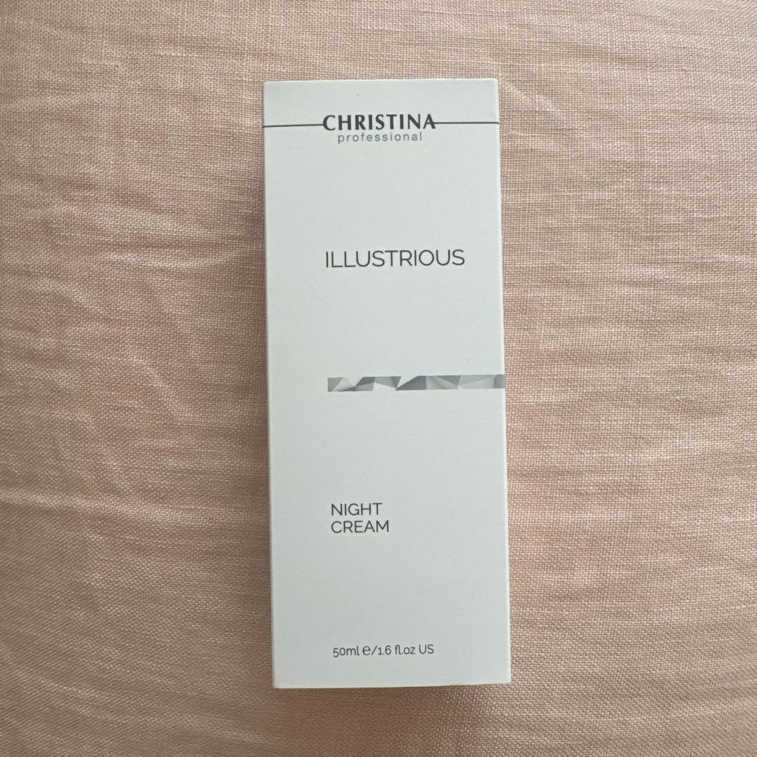 【新品未使用】Christinaイラストリアス ナイトクリーム　クリスティーナ
