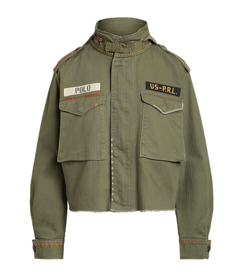 RalphLauren ボクシーフィット デストロイドヘム フィールドジャケット