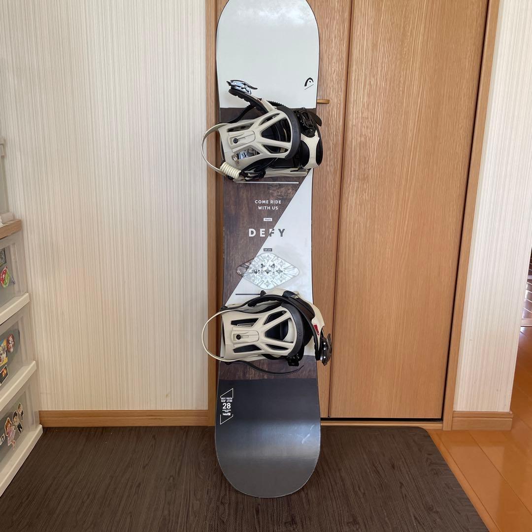 DEFY スノーボード 128cm ビンディング付き