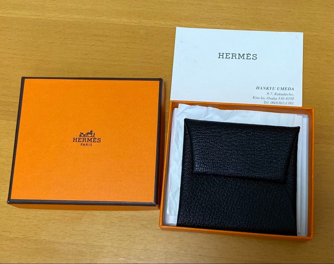 HERMES エルメス ブラック ケース