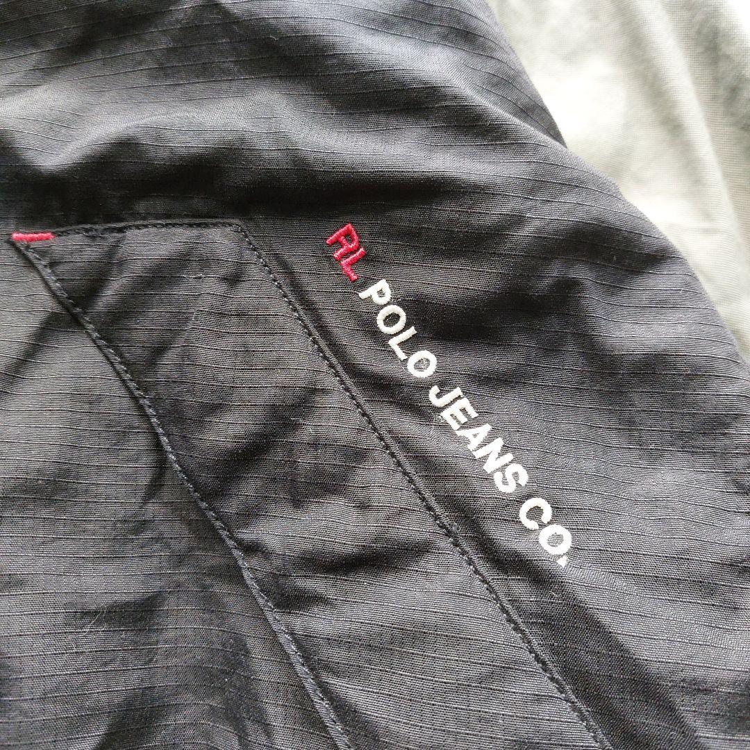希少 90s POLO JEANS CO. マウンテンパーカー XL相当 黒 - メルカリ