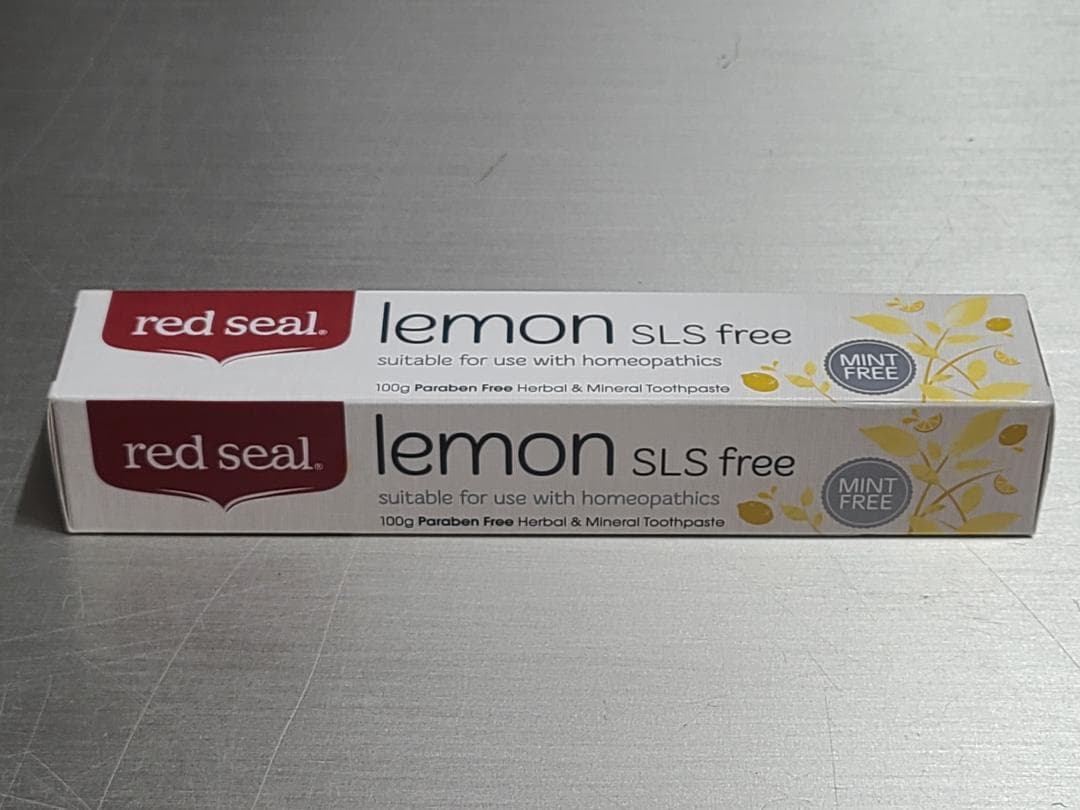 Red Seal Lemon SLS Free 歯磨き粉 100g 1本