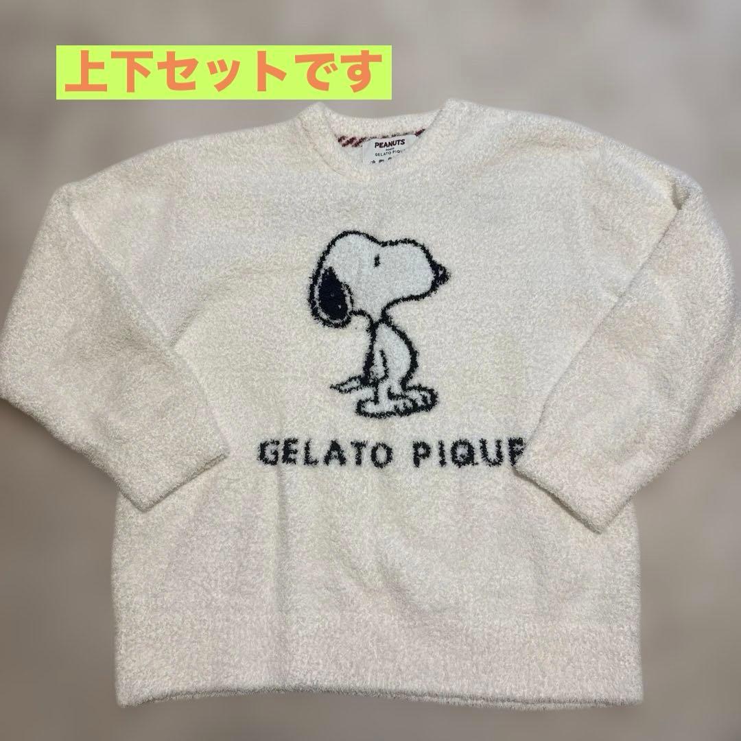 ジェラピケ スヌーピー パジャマ 上下セット