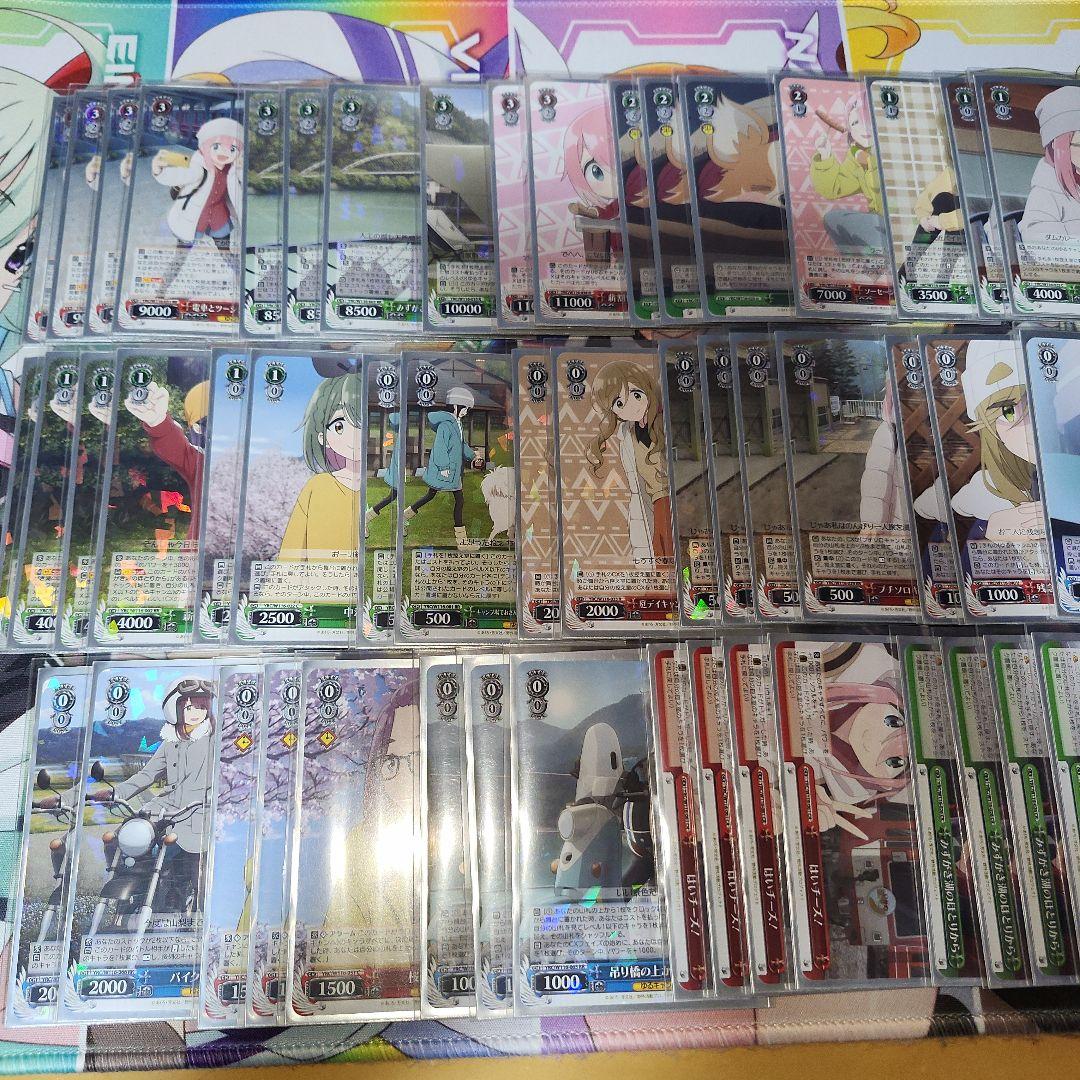 最終値下げ　ヴァイスシュヴァルツ ゆるキャン△　デッキ　スリーブ付き　扉宝