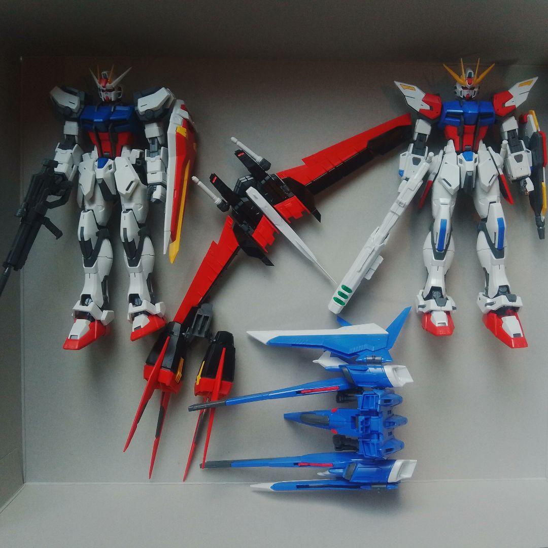 MG ビルドストライクガンダムフルパッケージ　ストライク素組プラモ セット