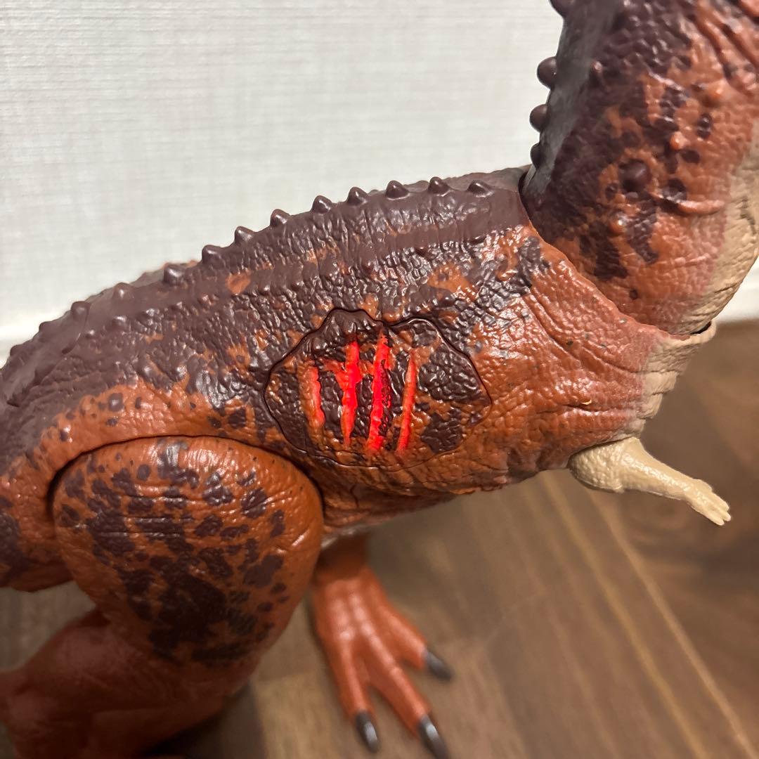 値下げ中【美品】マテル ジェラシックワールド ダメージ！ひかる