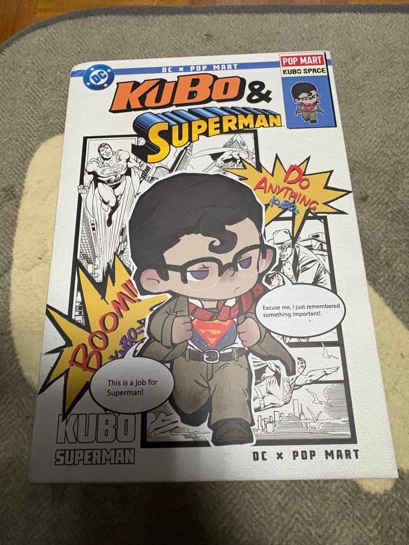 popmart kubo スーパーマンフィギュア Superman KUBO Figurine - POP MART (Japan)