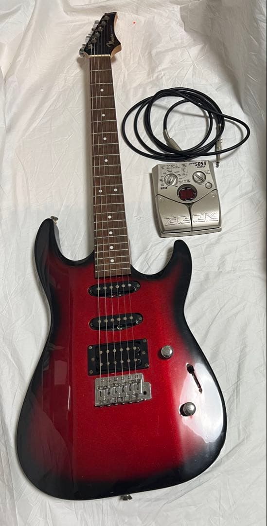 エレキギター　mavis エフェクター　ZOOM 505II セット