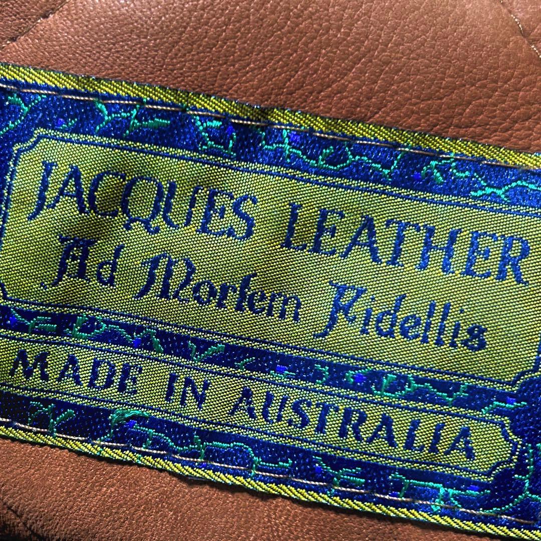 90s オーストラリア製 ベロア レザー ボンバージャケット ボックス