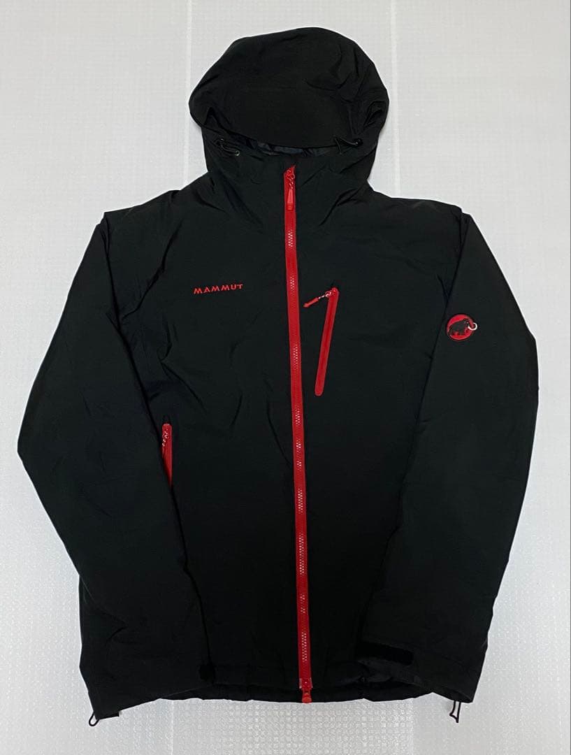 MAMMUT ウィンタートレイルジャケット Asia-L 赤マム プリマロフト