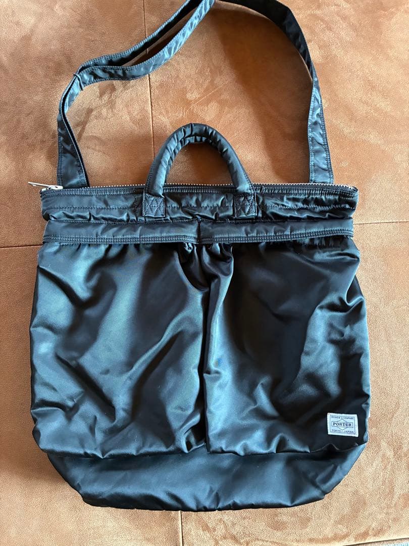 PORTER×Stussy コラボ ブラックトートバッグ