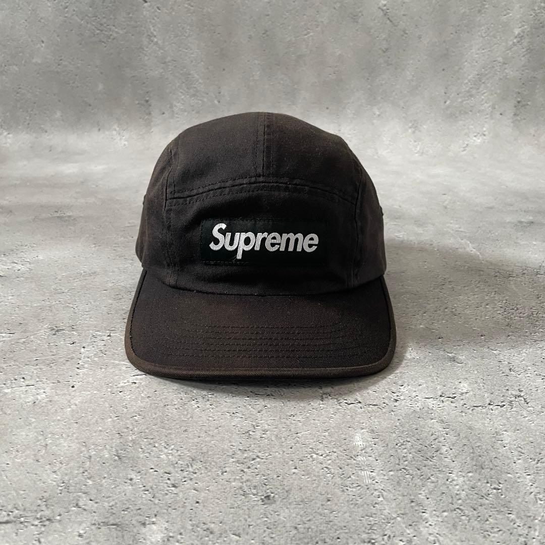 帽子 Supreme washed chino twill camp cap